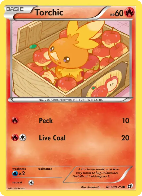 Torchic, Legendary Treasures RC5/113