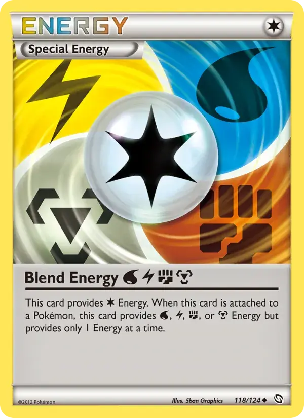 Blend Energy Water Lightning Fighting Metal, Dragons Exalted 118/124