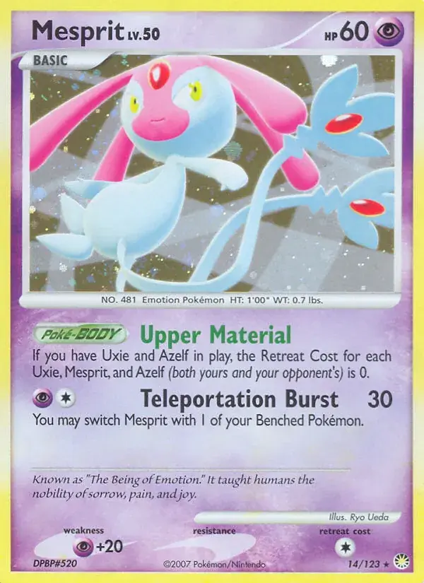 Mesprit, Mysterious Treasures 14/123