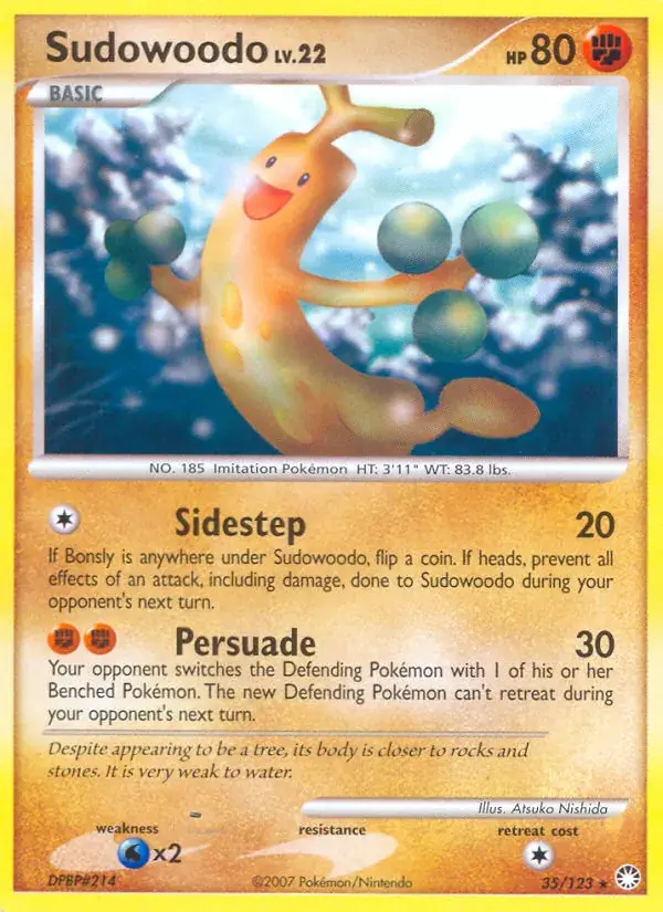 Sudowoodo, Mysterious Treasures 35/123