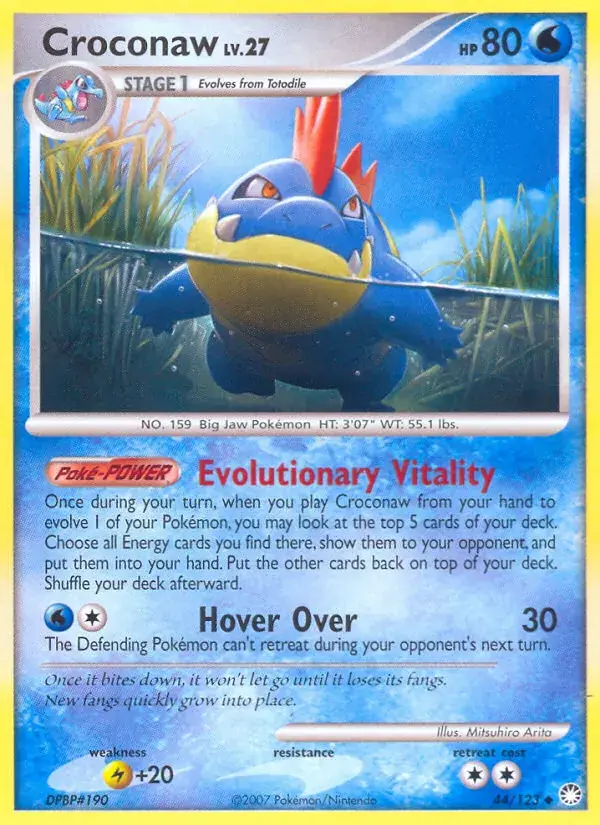 Croconaw, Mysterious Treasures 44/123