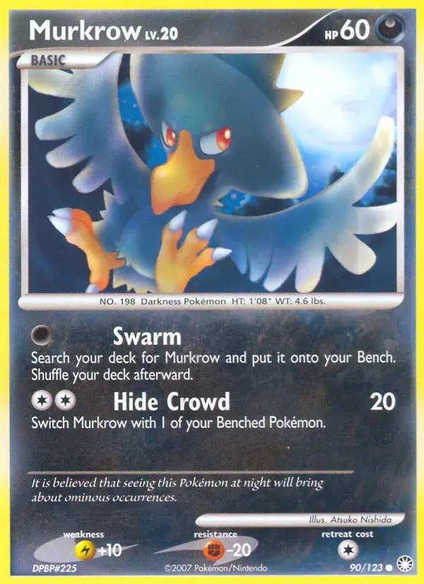 Murkrow, Mysterious Treasures 90/123