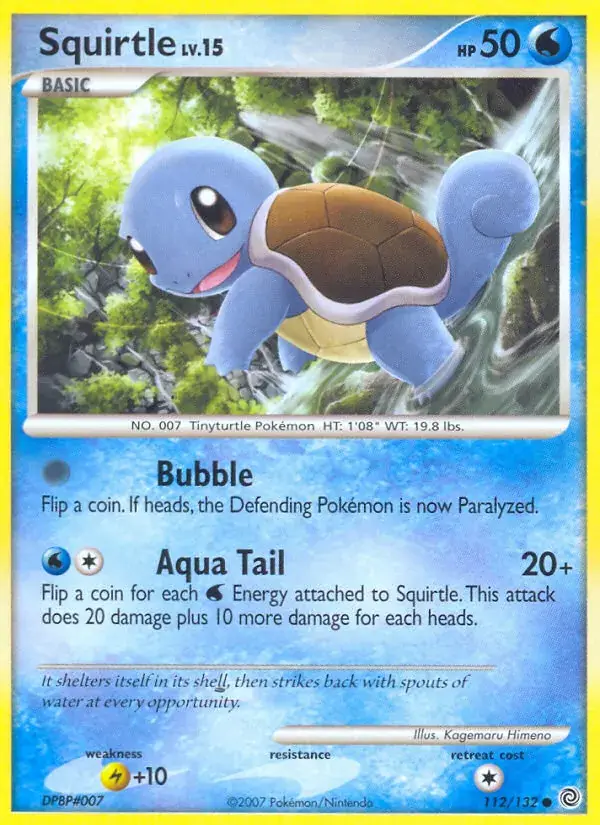 Squirtle, Secret Wonders 112/132
