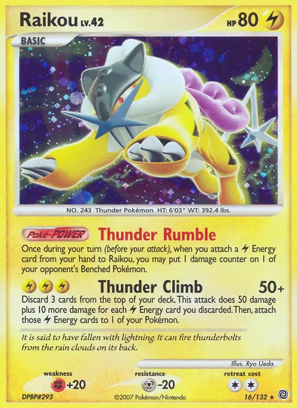 Raikou, Secret Wonders 16/132