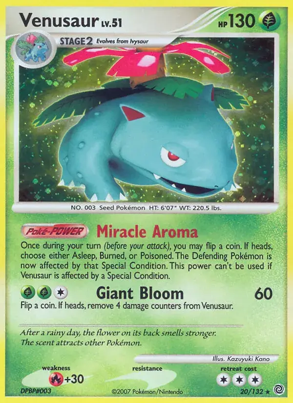 Venusaur, Secret Wonders 20/132