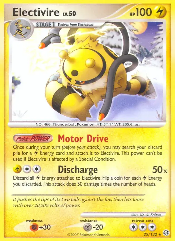 Electivire, Secret Wonders 25/132