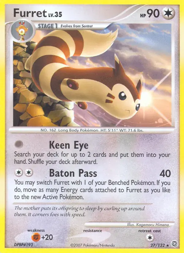 Furret, Secret Wonders 27/132