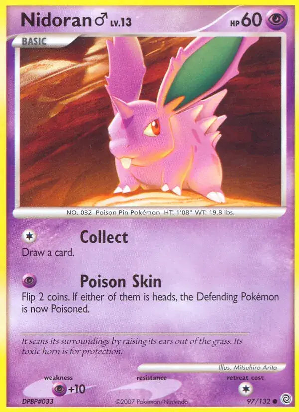 Nidoran♂, Secret Wonders 97/132