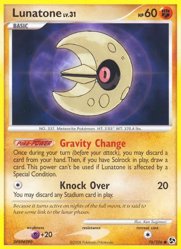 Lunatone, Great Encounters 76/106