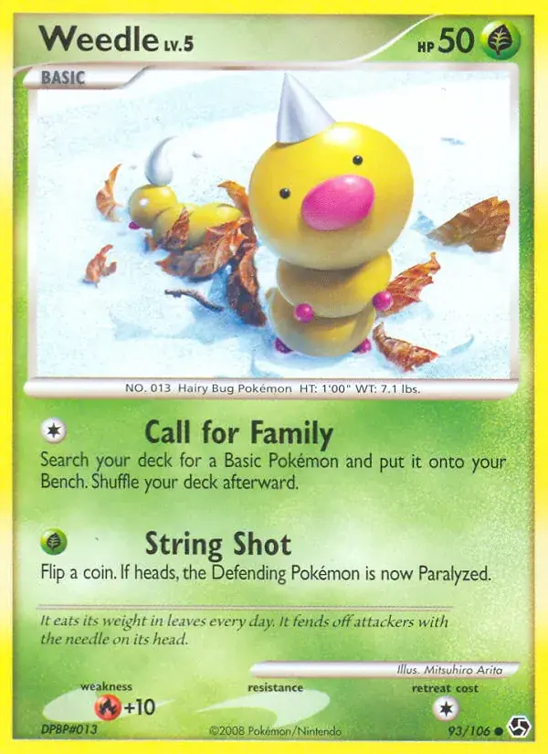 Weedle, Great Encounters 93/106