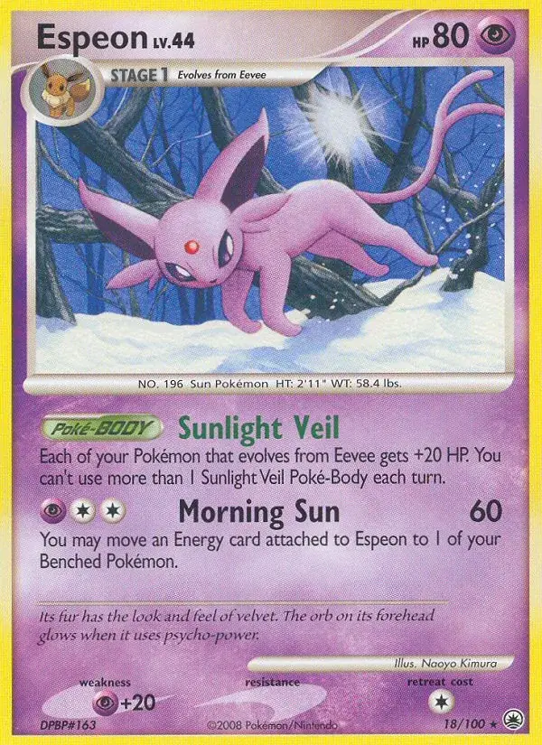 Espeon, Majestic Dawn 18/100