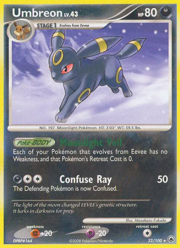 Umbreon, Majestic Dawn 32/100