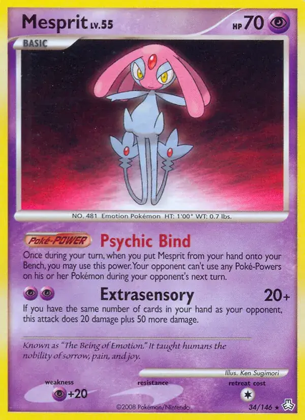 Mesprit, Legends Awakened 34/146