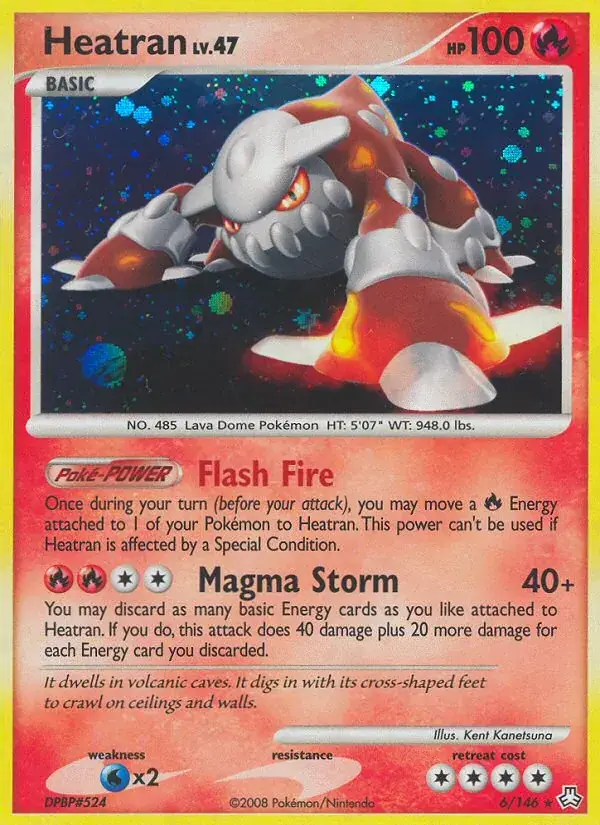Heatran, Legends Awakened 6/146