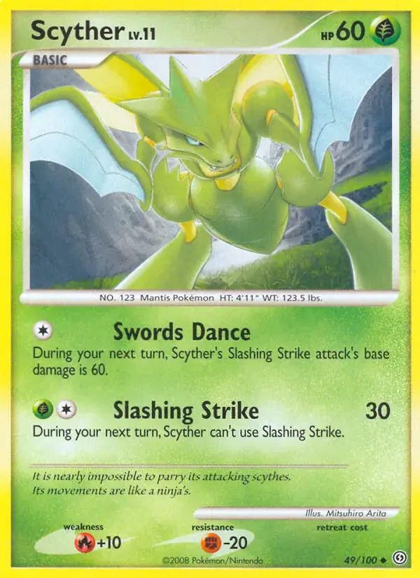 Scyther, Stormfront 49/100