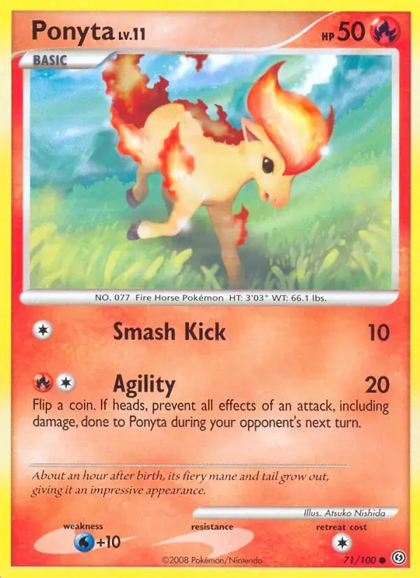 Ponyta, Stormfront 71/100