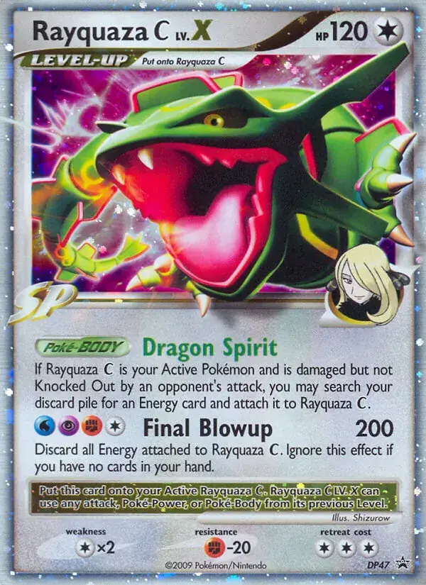 Rayquaza C, DP Black Star Promos DP47/56