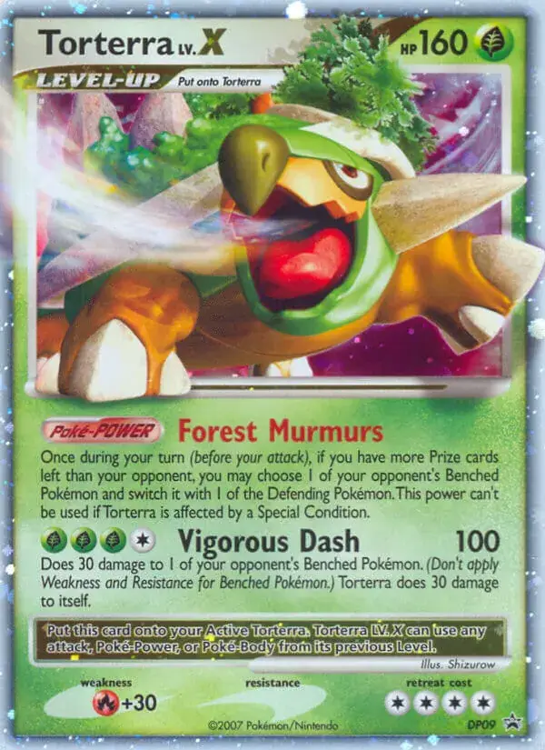 Torterra, DP Black Star Promos DP09/56