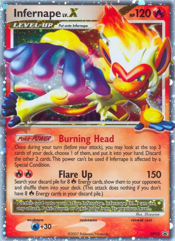 Infernape, DP Black Star Promos DP10/56