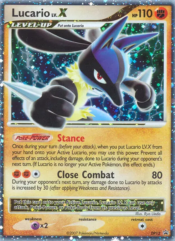 Lucario, DP Black Star Promos DP12/56