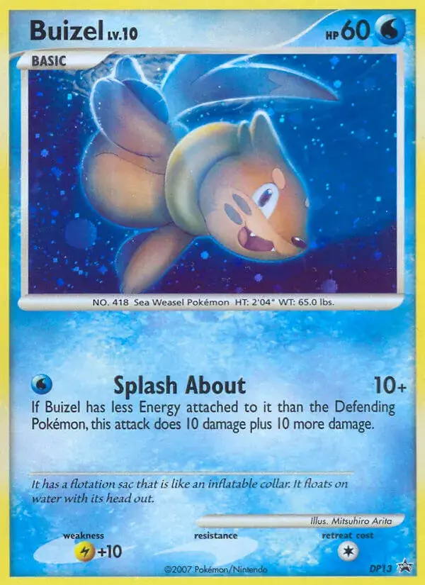 Buizel, DP Black Star Promos DP13/56