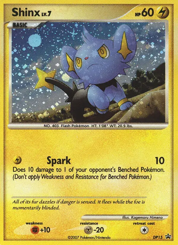 Shinx, DP Black Star Promos DP15/56