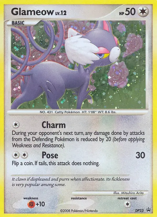 Glameow, DP Black Star Promos DP23/56