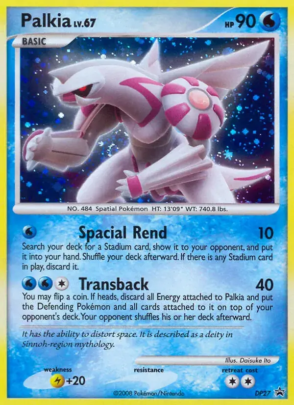 Palkia, DP Black Star Promos DP27/56