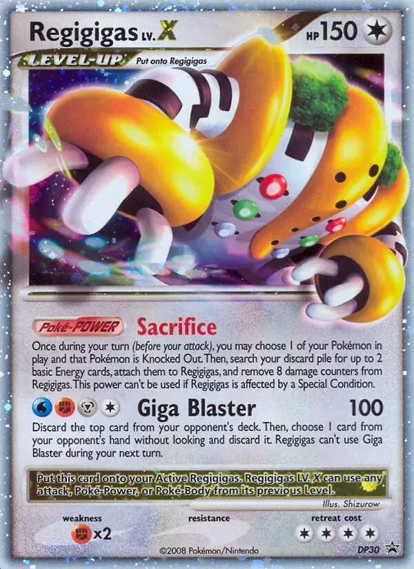 Regigigas, DP Black Star Promos DP30/56
