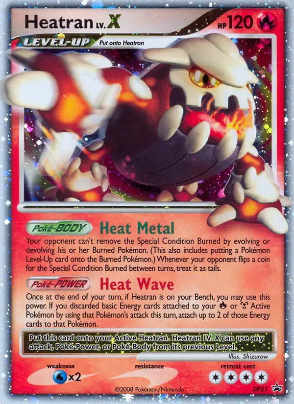 Heatran, DP Black Star Promos DP31/56