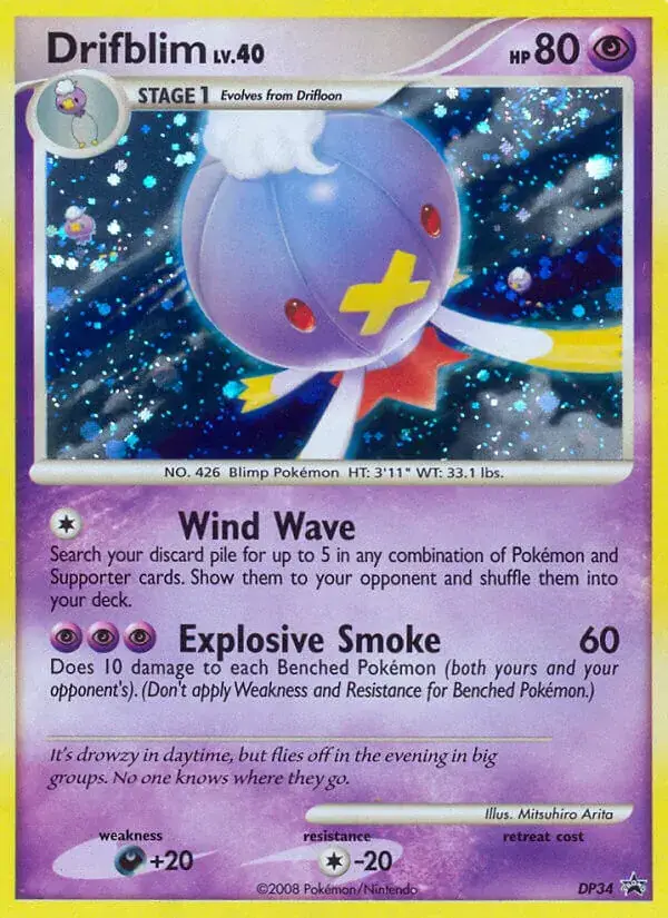 Drifblim, DP Black Star Promos DP34/56