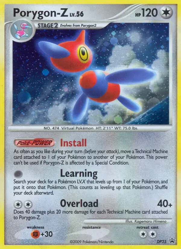 Porygon-Z, DP Black Star Promos DP35/56