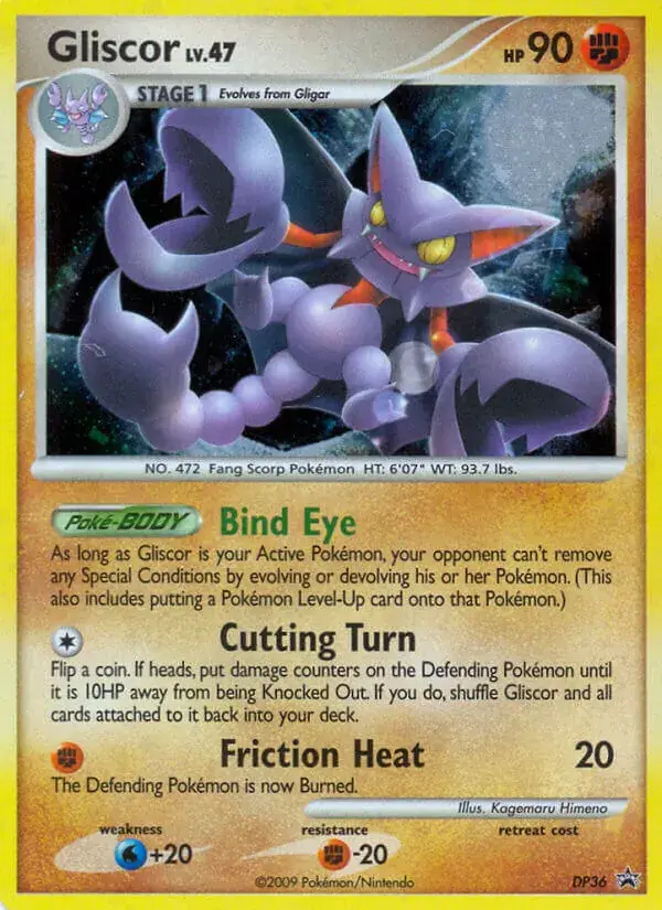 Gliscor, DP Black Star Promos DP36/56