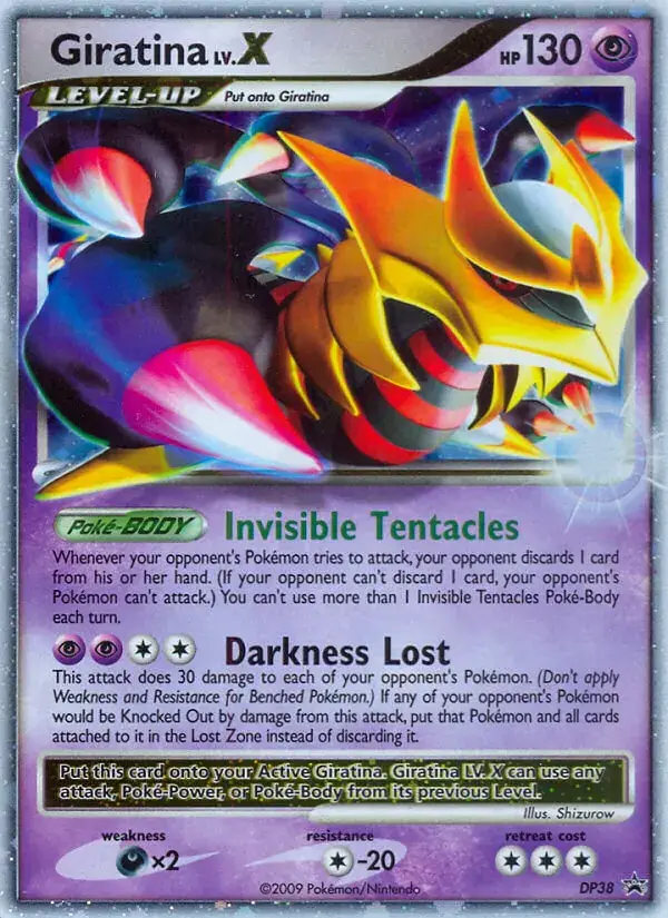Giratina, DP Black Star Promos DP38/56