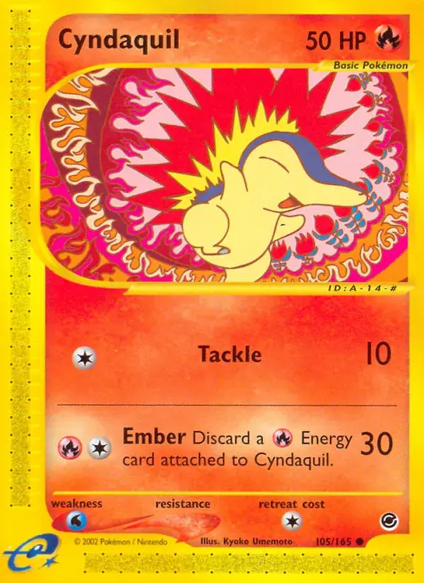 Cyndaquil, Expedition Base Set 105/165