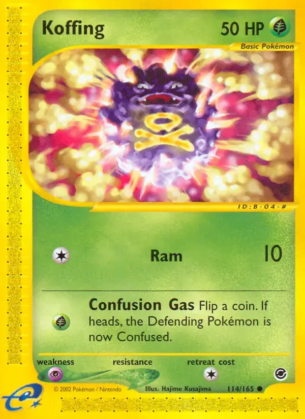 Koffing, Expedition Base Set 114/165