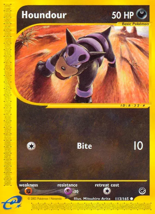 Houndour, Expedition Base Set 113/165