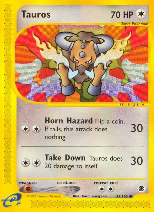 Tauros, Expedition Base Set 133/165