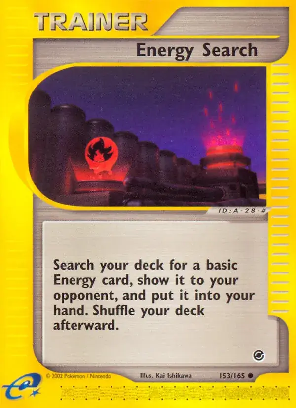 Energy Search, Expedition Base Set 153/165