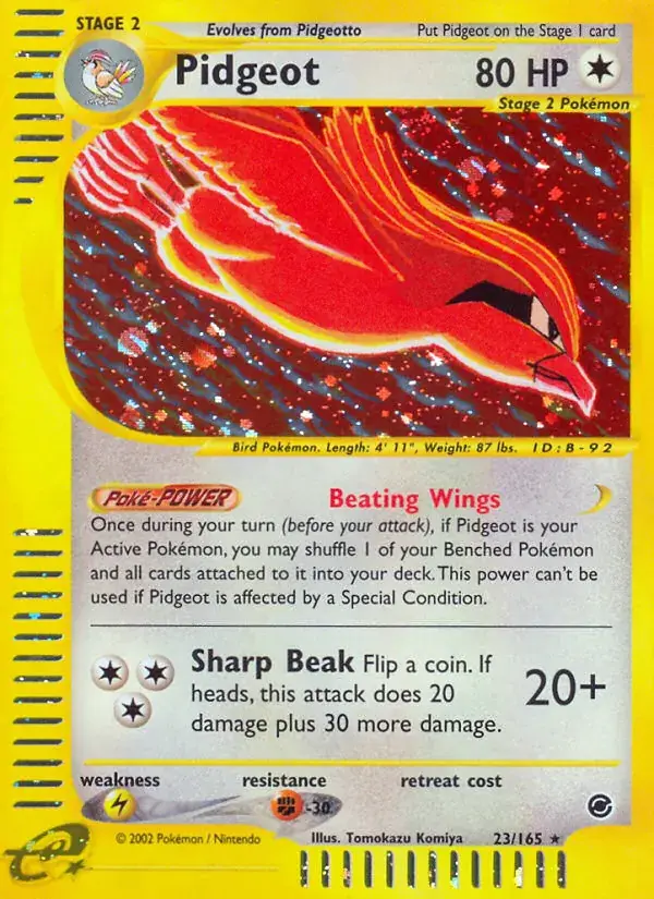 Pidgeot, Expedition Base Set 23/165