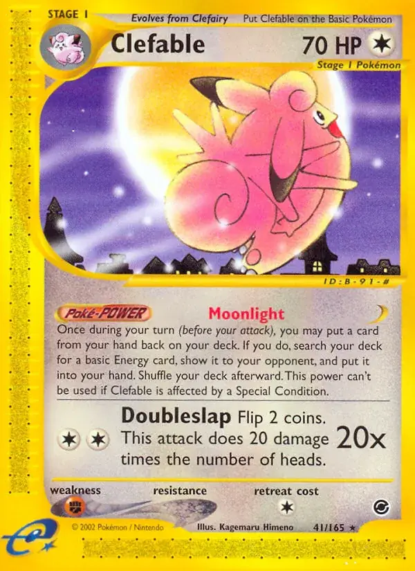Clefable, Expedition Base Set 41/165