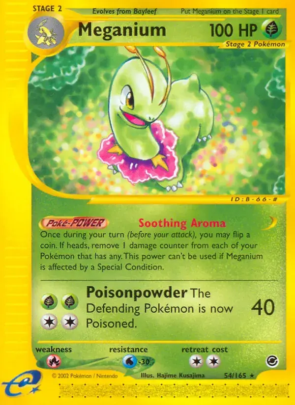Meganium, Expedition Base Set 54/165