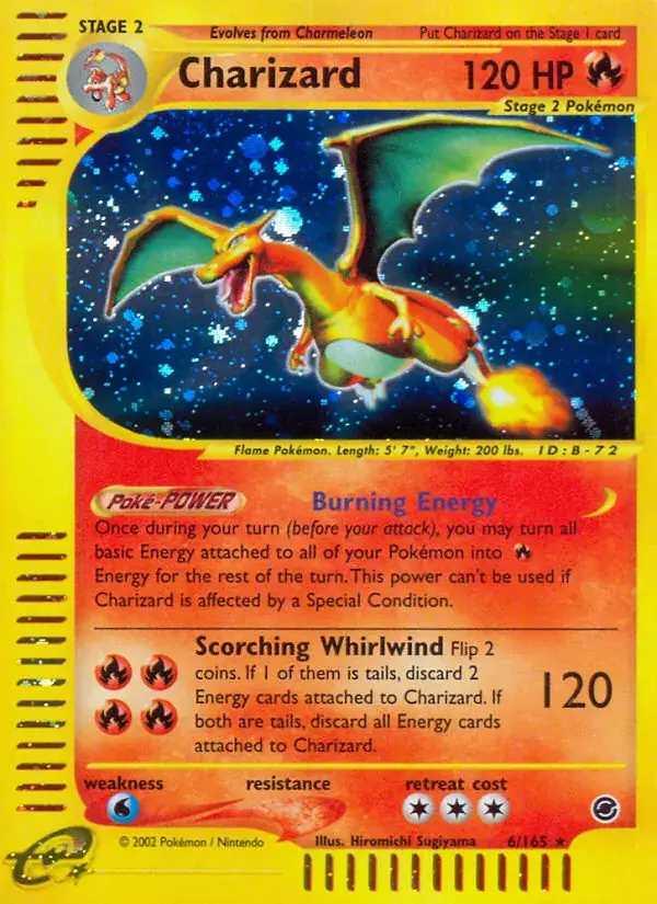Charizard, Expedition Base Set 6/165