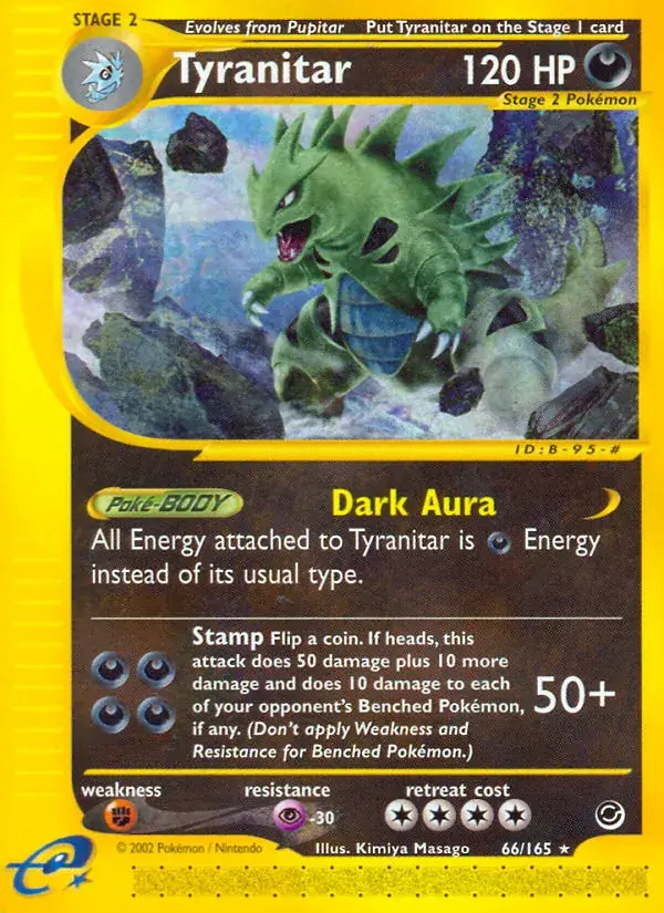 Tyranitar, Expedition Base Set 66/165