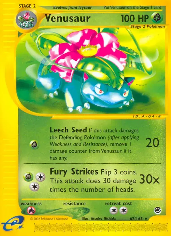 Venusaur, Expedition Base Set 67/165