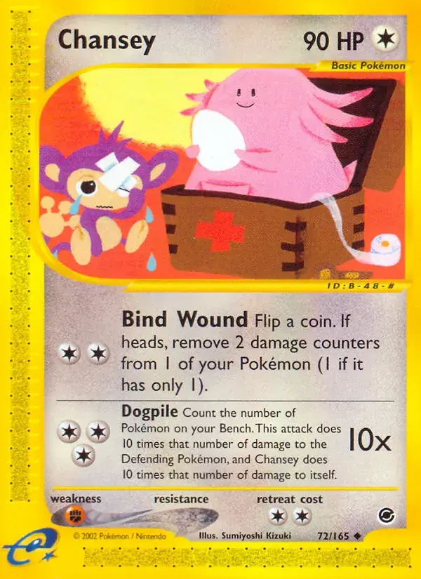 Chansey, Expedition Base Set 72/165
