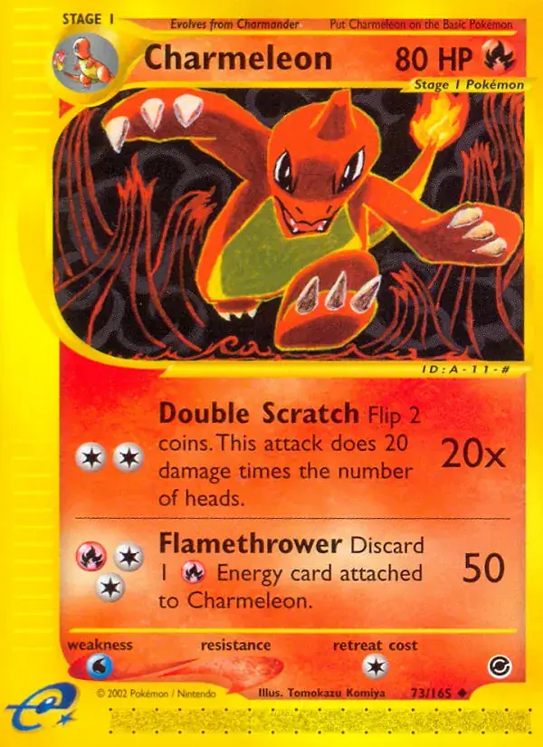 Charmeleon, Expedition Base Set 73/165