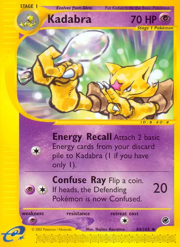 Kadabra, Expedition Base Set 84/165