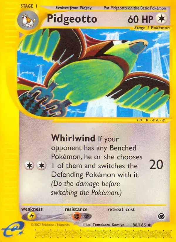 Pidgeotto, Expedition Base Set 88/165