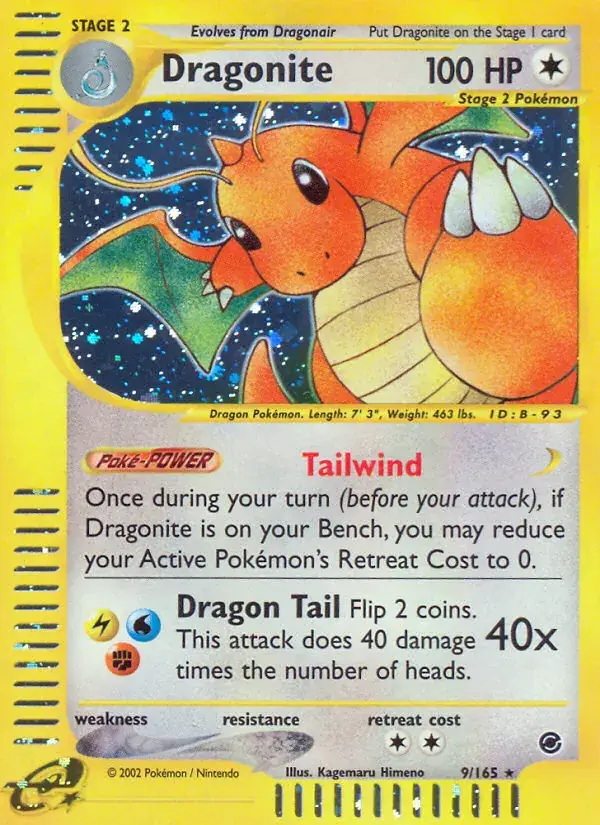 Dragonite, Expedition Base Set 9/165